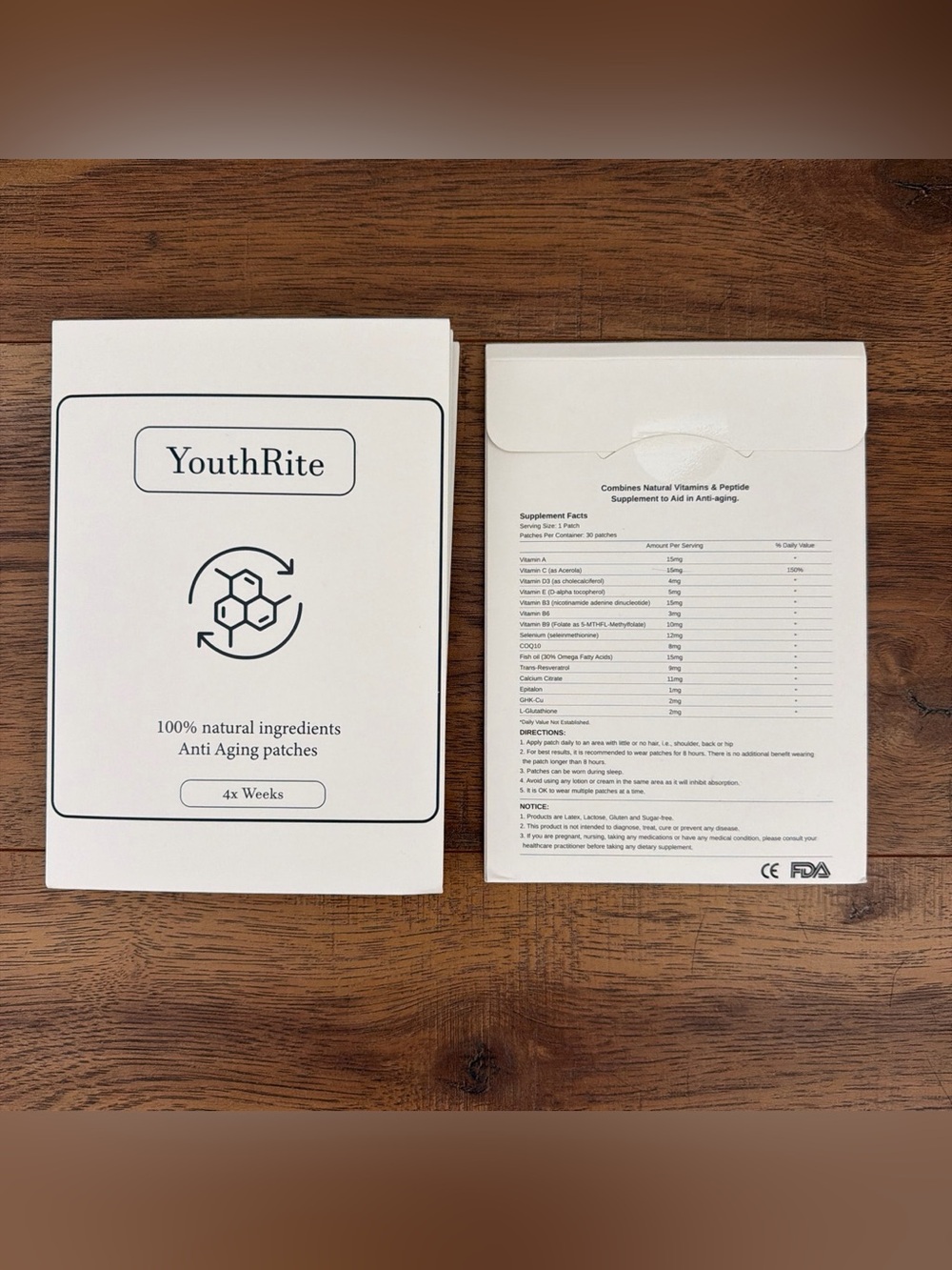 Anti-Aging YouthRite Patches – Pack of 5
